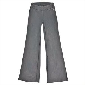 FREE PEOPLE FP MOVEMENT Hot Shot Flare Low-Rise Leggings in Washed Black Size S